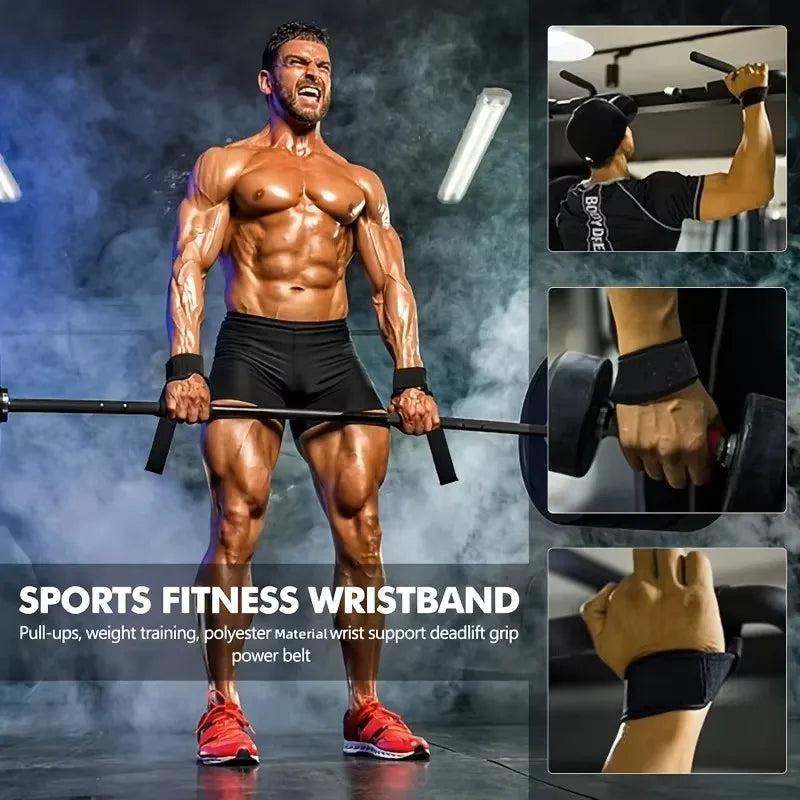 Straps de Muñeca para Gym – Correas Antideslizantes para Halterofilia y CrossFit