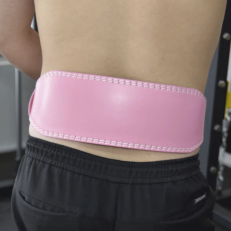 Cinturón de Halterofilia Pro – Soporte Lumbar Sentadillas y Peso Muerto