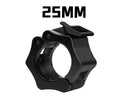 Cierres para Barra Olímpica – Accesorios para Pesas y Mancuernas (25mm / 28mm / 30mm)