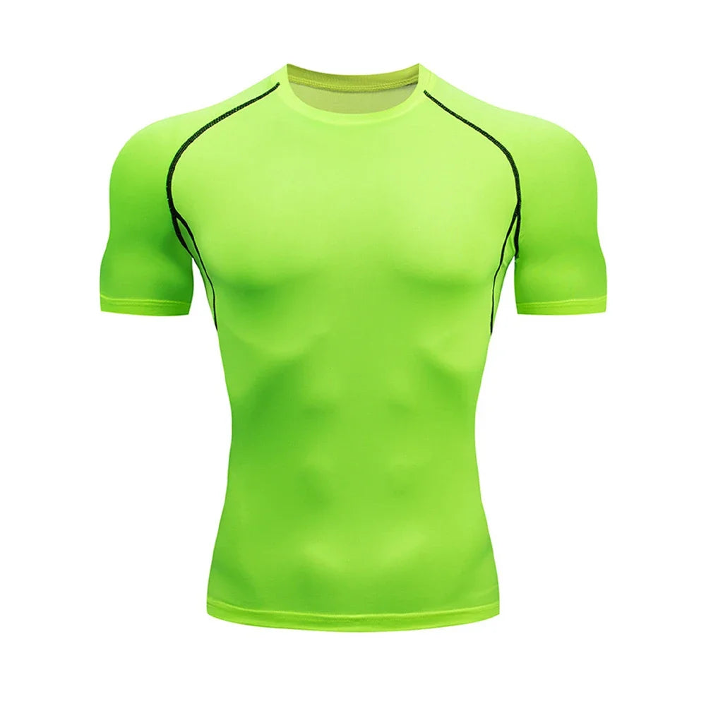 Camiseta Compresión Gym Hombre – Alto Rendimiento