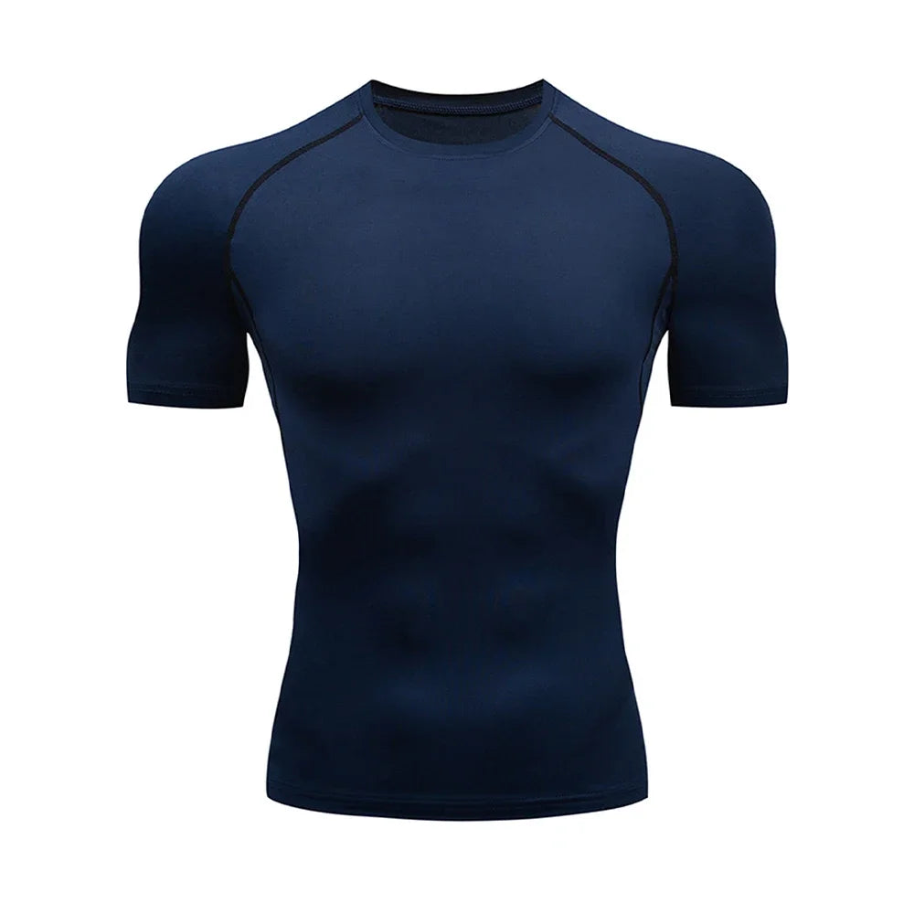 Camiseta Compresión Gym Hombre – Alto Rendimiento