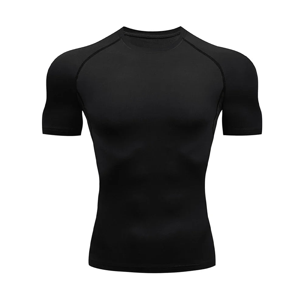 Camiseta Compresión Gym Hombre – Alto Rendimiento