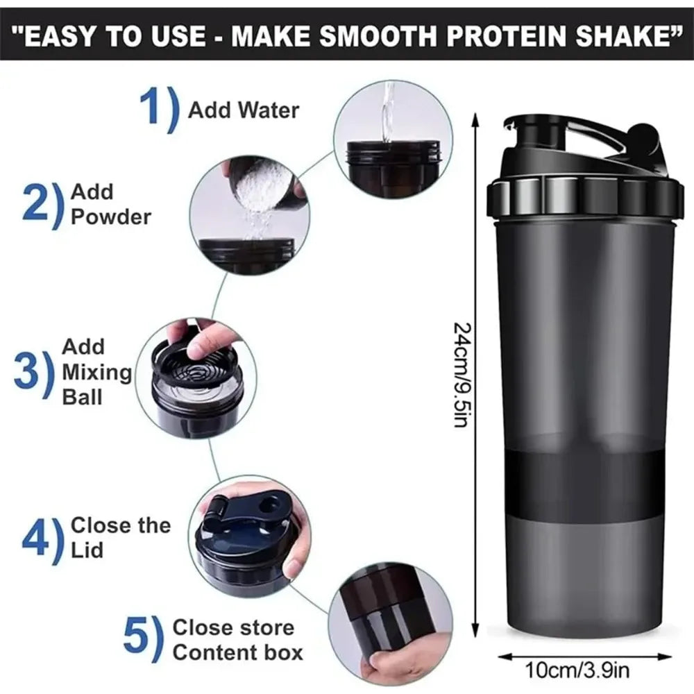 Botella Shaker Gym – Mezcla Perfecta Accesorio