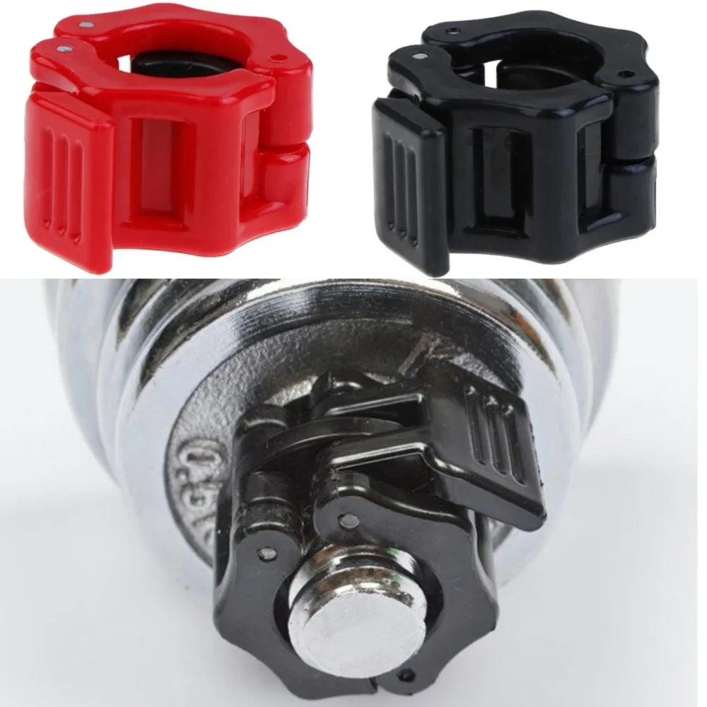 Cierres para Barra Olímpica – Accesorios para Pesas y Mancuernas (25mm / 28mm / 30mm)