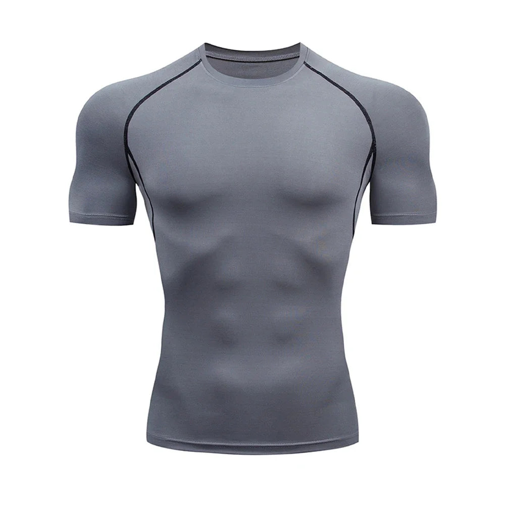 Camiseta Compresión Gym Hombre – Alto Rendimiento